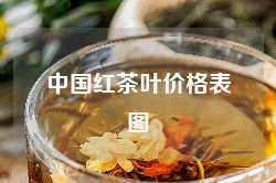 中国红茶叶价格表图